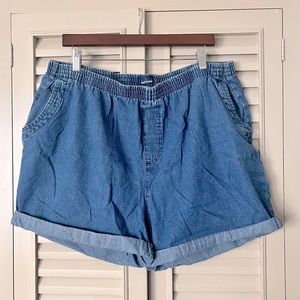 vintage 90s denim shorts